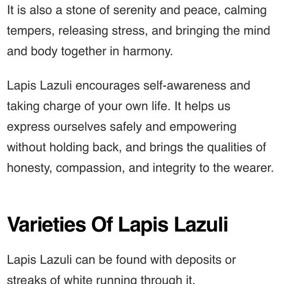 BOGO 🎃Natural Lapiz Heart-Shaped Pendant/ Charm - Picture 13 of 13